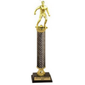 Diamond Cut Aluminum Column Trophies